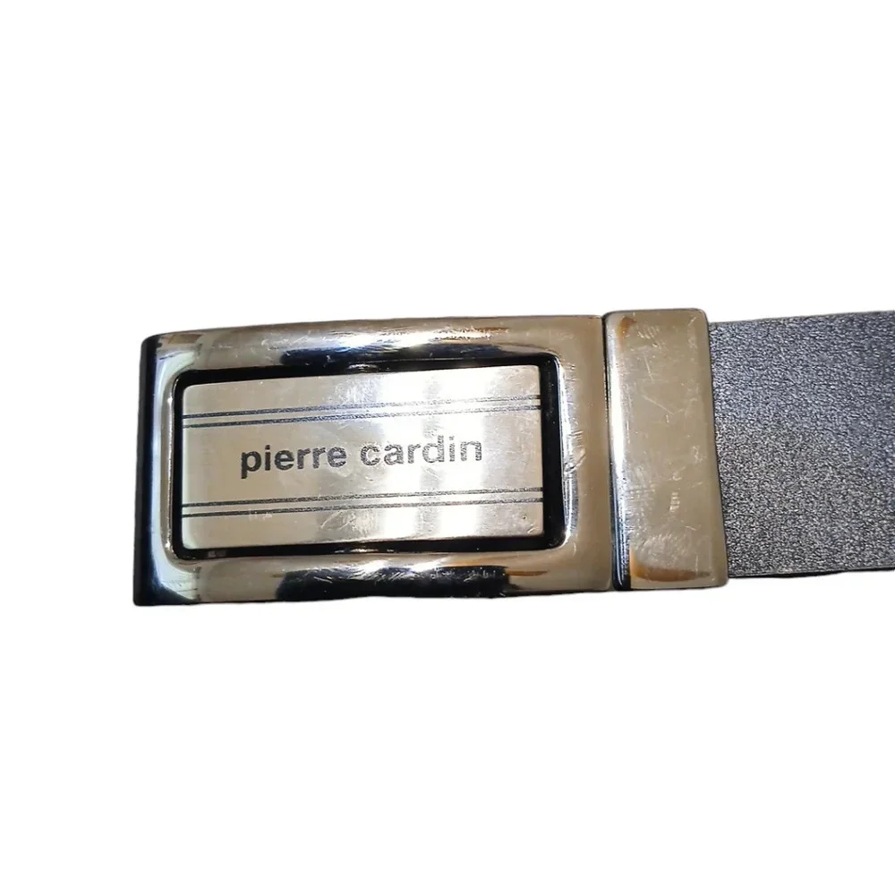 NEW Pierre Cardin Men's Black or Brown Leather Belt Size 3X 44